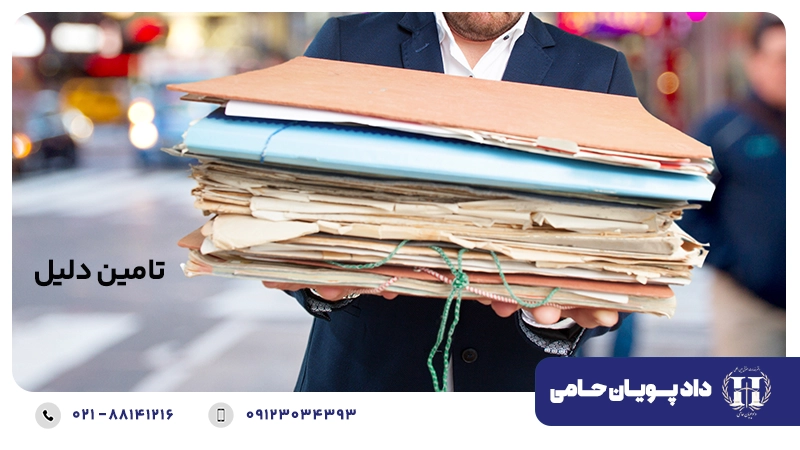 تامین دلیل چیست