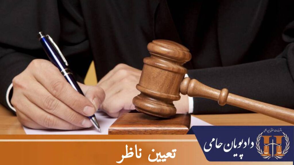 تعیین ناظر
