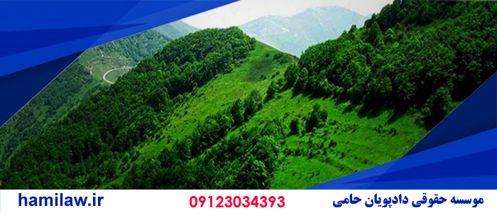 تخریب اراضی ملی