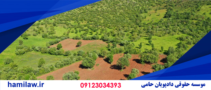 تشخیص اراضی ملی از مستثنیات