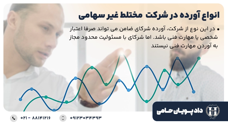 انواع آورده در شرکت مختلط غیرسهامی
