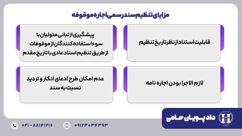 مزایای تنظیم سند رسمی اجاره موقوفه