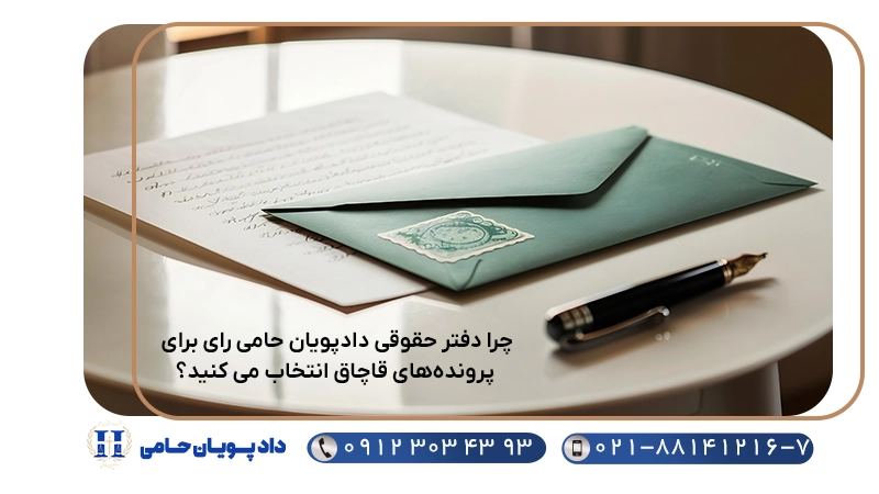 چرا دفتر حقوقی دادپویان حامی رای برای پرونده‌های قاچاق انتخاب می کنید؟